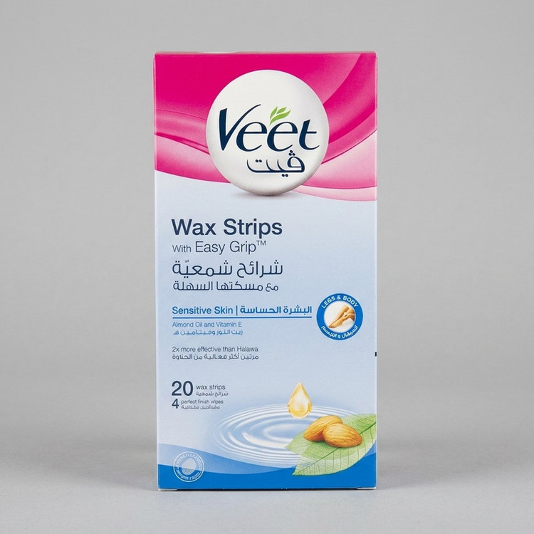نوار موبر بدن ویت مخصوص پوست حساس بسته 20 عددی