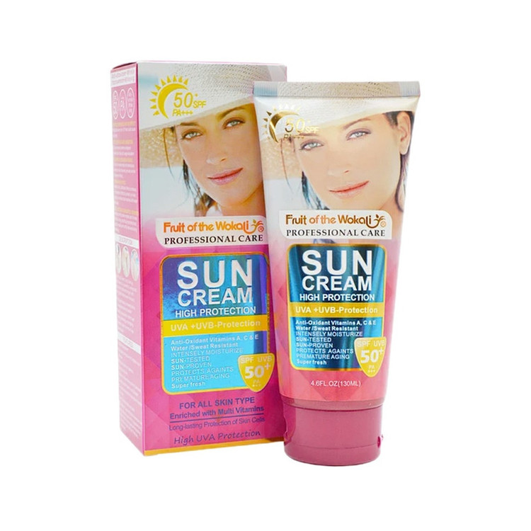 کرم ضدآفتاب وکالی مدل SPF50، حجم 130 میلیلیتر