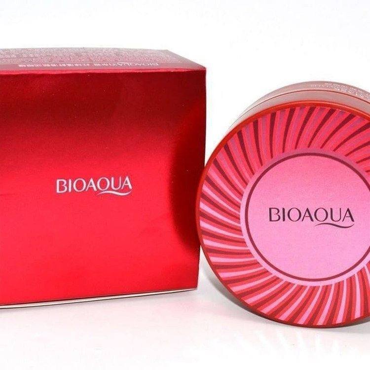 ماسک زیر چشم بایو آکوا مدل HAEMATOCOCCUS حجم 80 میلی لیتر بسته 60 عددی