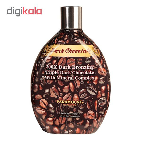 لوسیون سولاریوم پارامونت مدل Dark Chocolate حجم 400 میلی لیتر