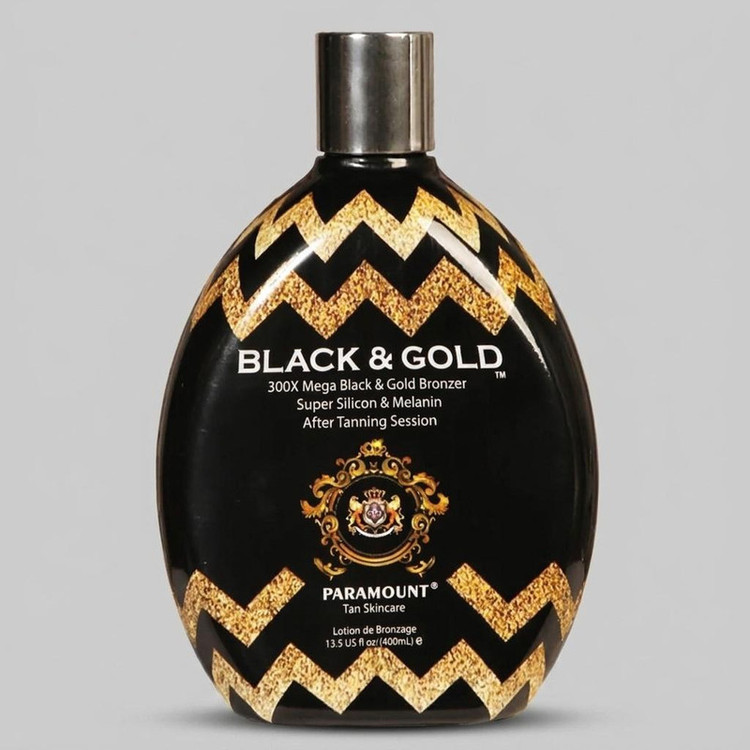 لوسیون سولاریوم پارامونت مدل Black & Gold حجم 400 میلی لیتر