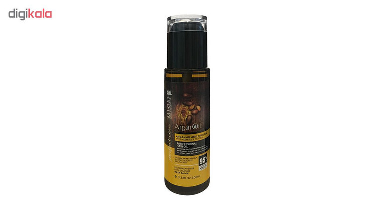 روغن آرگان پوست و مو مگی Professional حجم 100 میلیلیتر، مرطوبکننده و ضد چروک پوست، تقویتکننده کلاژن، ترمیمکننده سوختگی و لک، رفع شکنندگی و موخوره، افزایش شفافیت و رشد مو، تقویت و ترمیم ناخن، حاوی ویتامین E و B5، جذب سریع و فاقد چربی