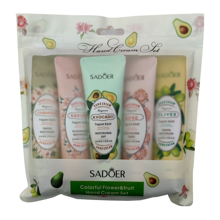 کرم مرطوب کننده سادور مدل FLOWER & FRUIT وزن 30 گرم بسته 5 عددی