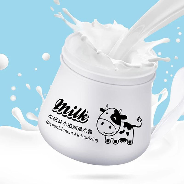 کرم آبرسان ایمجز مدل شیر گاو وزن 80 گرم بسته 2 عددی
