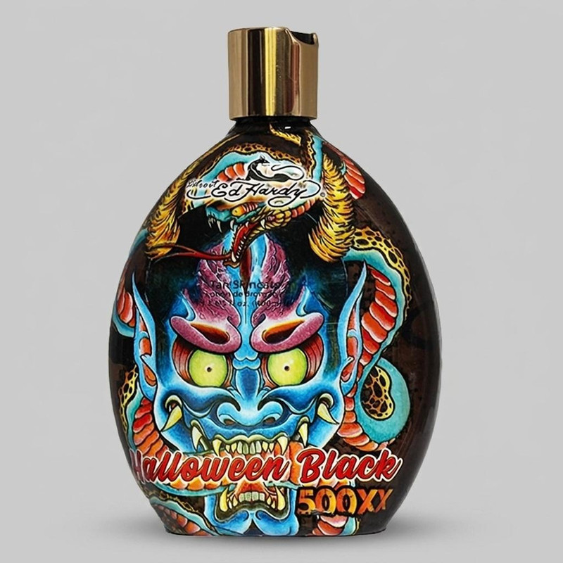 لوسیون سولاریوم ادهاردی مدل Halloween Black حجم 400 میلی لیتر