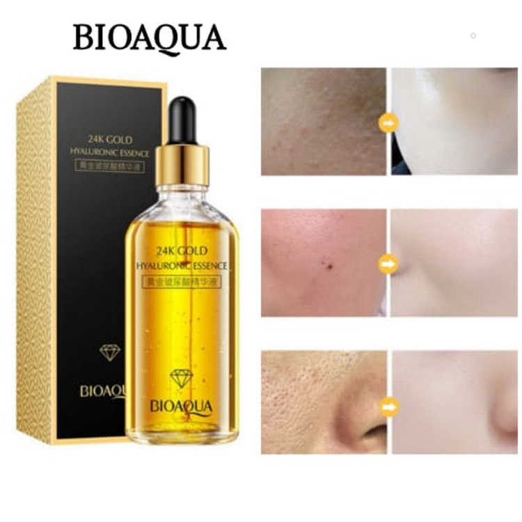 سرم پوست بایو آکوا مدل HYALURONIC ESSENCE حجم 100 میلی لیتر