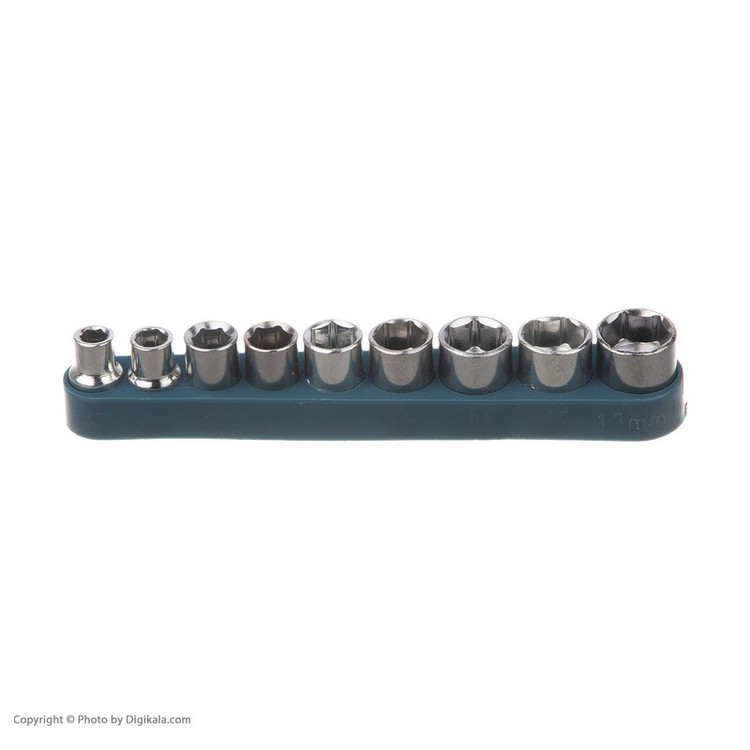 دریل پیچ گوشتی چکشی شارژی 10 میلی متری 212 ولت جاب مدل JB-212 industril مجموعه 199 عددی