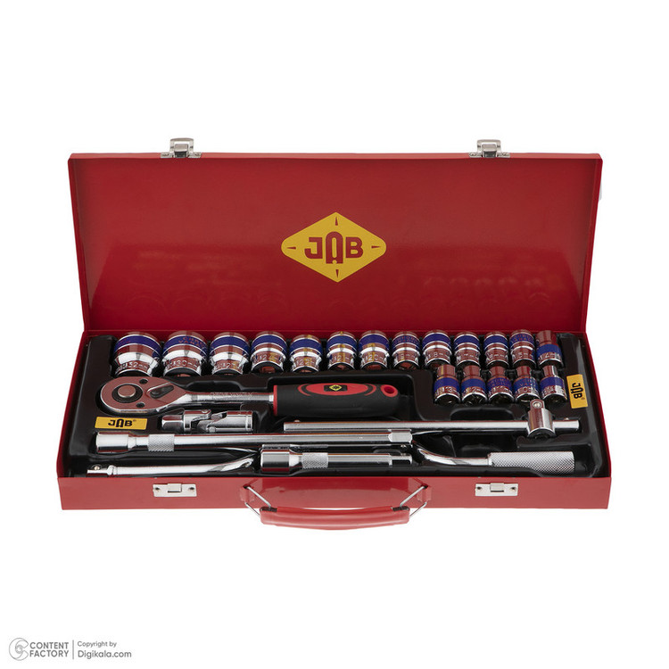 آچار بکس جاب مدل JB-2400 JNTRO مجموعه 24 عددی