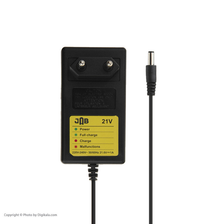 مجموعه 34 عددی دریل پیچ گوشتی چکشی شارژی جاب مدل JBE-7721