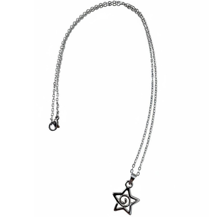 گردنبند زنانه مدل ستاره اسپیرال