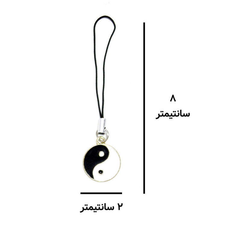 آویز موبایل مدل یین و یانگ کد 01
