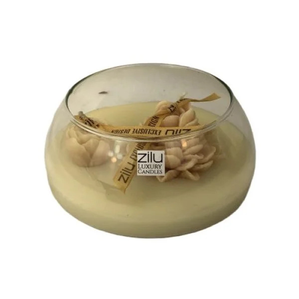 شمع معطر زیلو مدل گل رز کوتاه