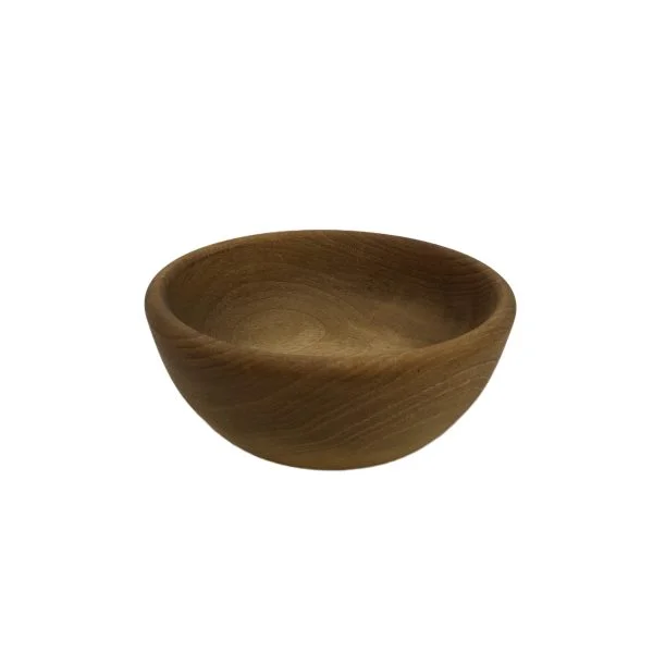 کاسه گرد چوبی قطر 15