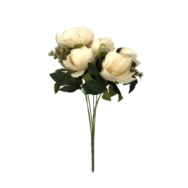 شاخه گل مصنوعی پیونی کد 4