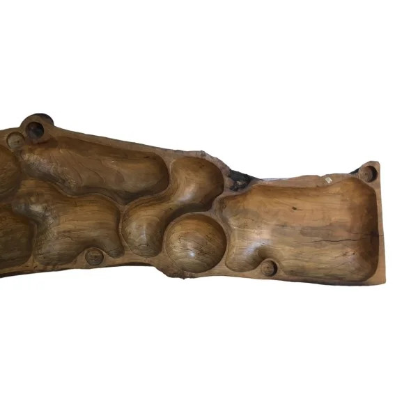 اردو خوری چوبی مدل مزه خوری دفرمه کد 1