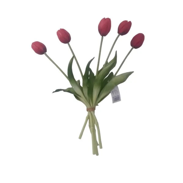 دسته گل لاله مصنوعی
