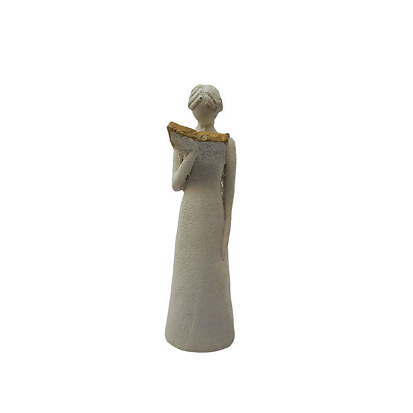 مجسمه دکوری مدل گیسو کتابخوان مجموعه دو عددی
