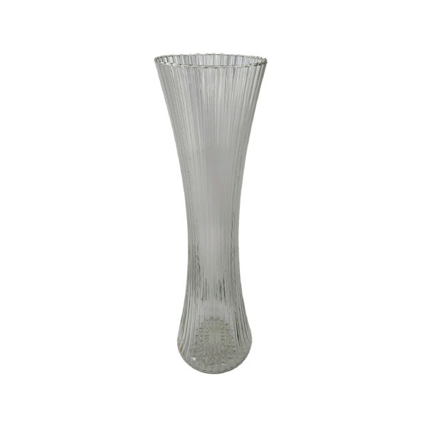 گلدان شیشه ای مدل پیچک خطی کد 60
