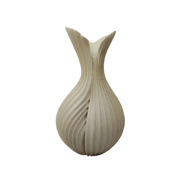 گلدان دکوری مدل هیمالیا شیاردار
