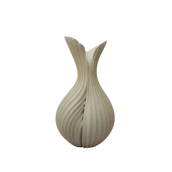گلدان دکوری مدل هیمالیا شیاردار