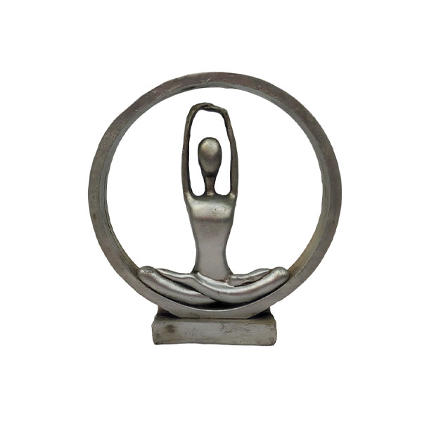 مجسمه مدل یوگا حلقه ای