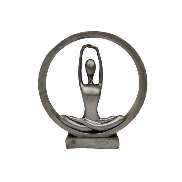 مجسمه مدل یوگا حلقه ای