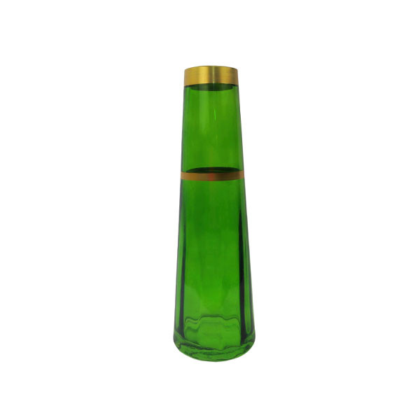 گلدان شیشه ای مدل الماس کد Ag70
