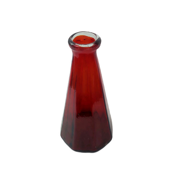 گلدان دکوری شیشه ای مدل مخروطی کد 2305