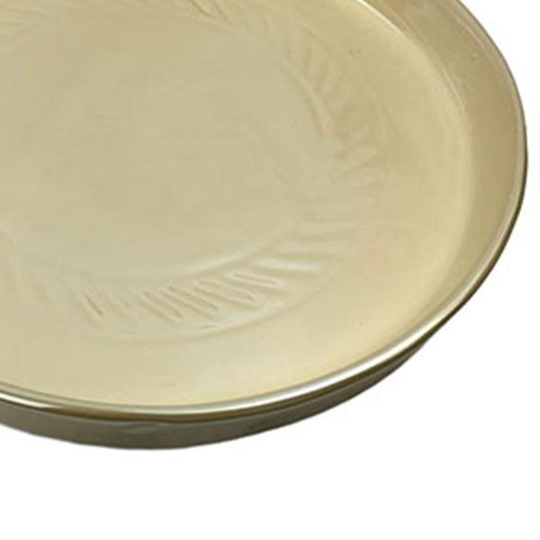 سینی سرامیک مدل برگ لاستر کد 34
