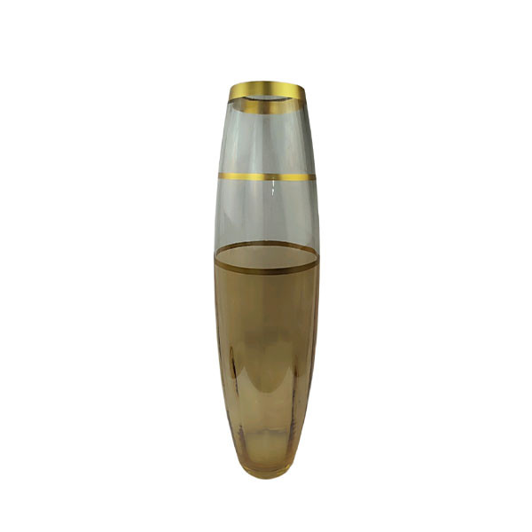گلدان دکوری مدل شیشه ای خمره ای کد 60