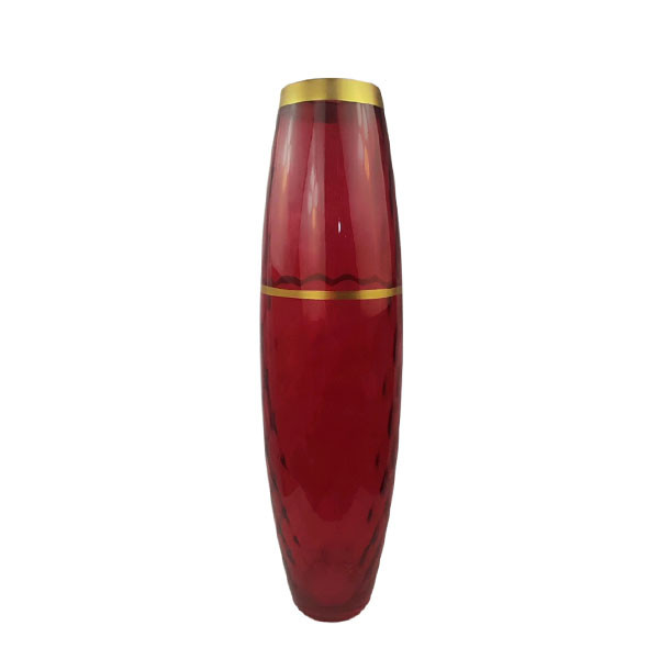 گلدان دکوری مدل شیشه ای خمره ای کد 60