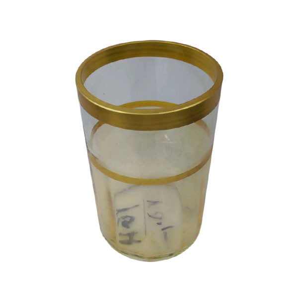 گلدان دکوری مدل بلور استوانه ای کد 1220