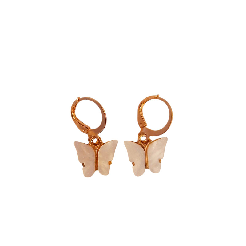 گوشواره دخترانه مدل پروانه ای