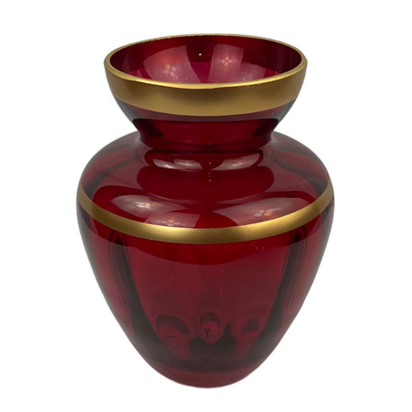 گلدان دکوری مدل شیشه ای کوزه ای سایز 1 کد 0815