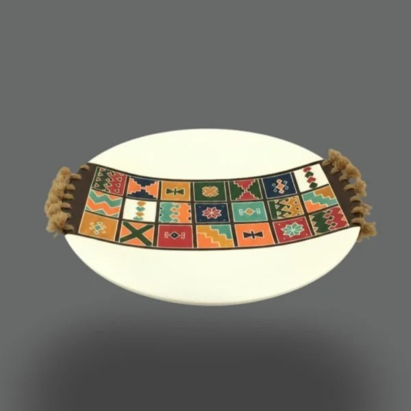 بشقاب گرد فرشی سایز 26