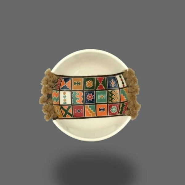 کاسه پیاله گرد فرشی قطر 16