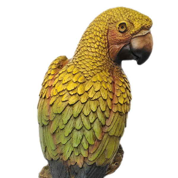 مجسمه دکوری طوطی سه رنگ دیواری