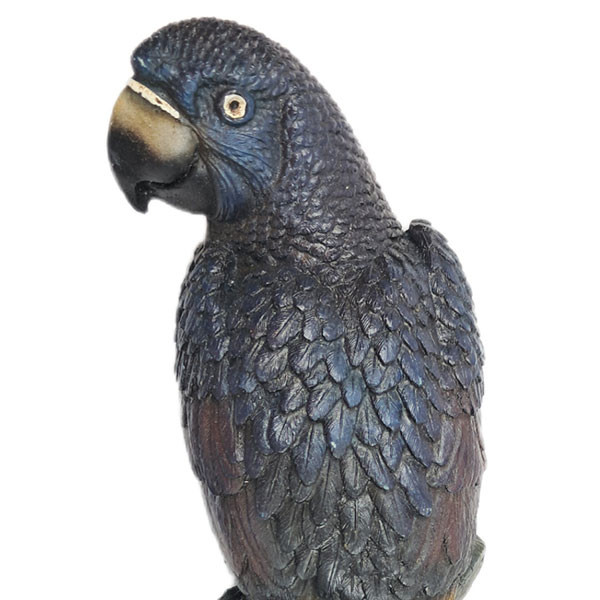 مجسمه دکوری طوطی بال رنگی دیواری