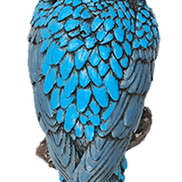 مجسمه دکوری طوطی آبی دیواری