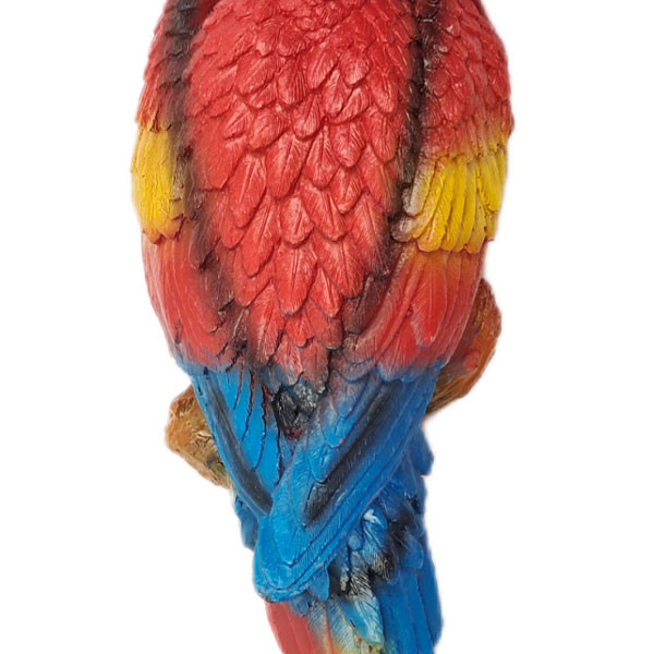 مجسمه دکوری مدل طوطی ماکائو دیواری