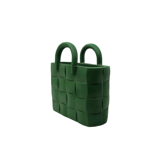 گلدان دکوری مدل کیف کوچک کد 09