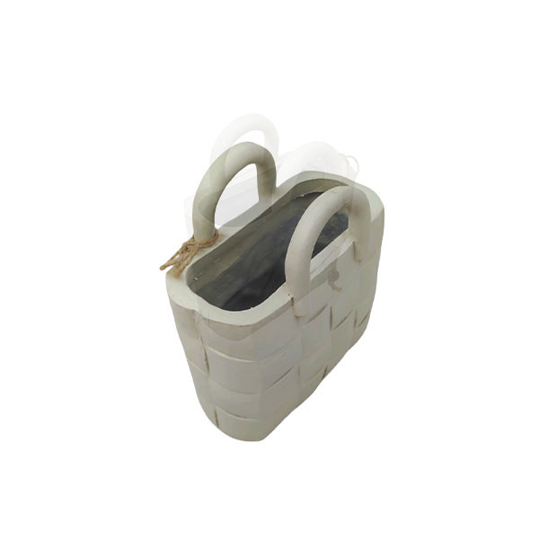 گلدان دکوری مدل کیف کوچک کد 09