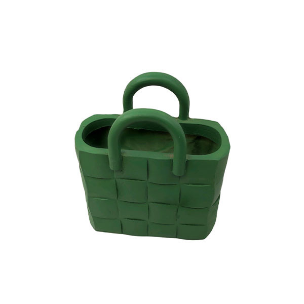 گلدان دکوری مدل کیف کوچک کد 09