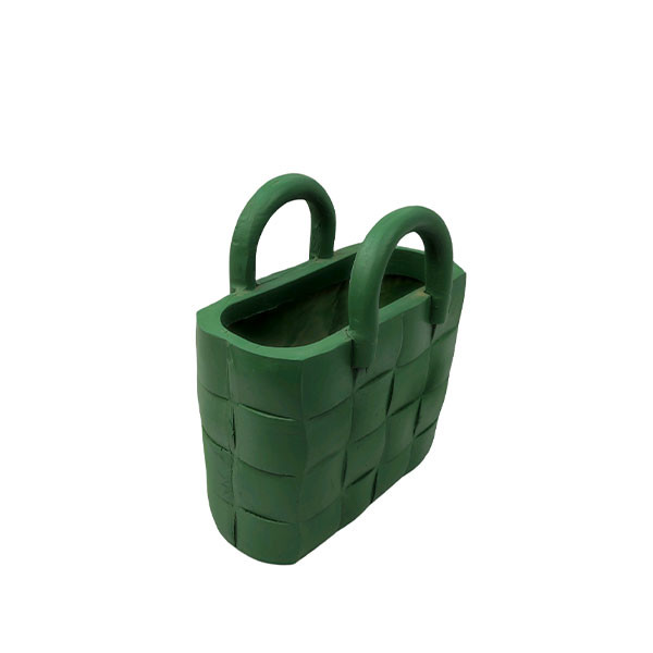 گلدان دکوری مدل کیف کوچک کد 09