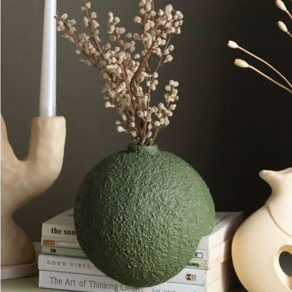 گلدان دکوری مدل لب طاقچه ای کد 09
