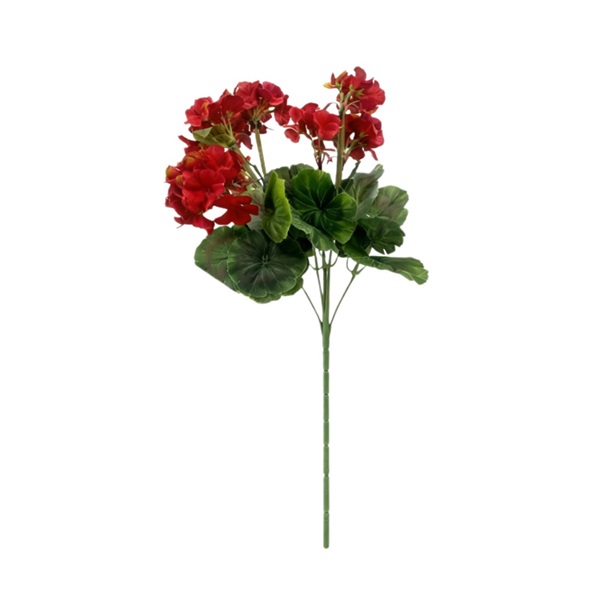 گل مصنوعی شمعدانی 9 شاخه
