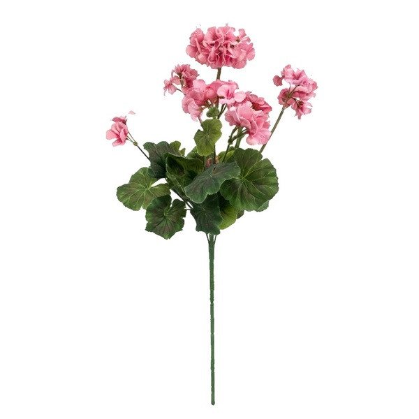 گل مصنوعی شمعدانی 9 شاخه