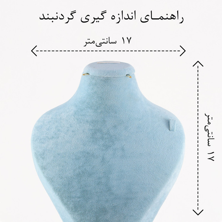 گردنبند زنانه مدل گل کد ne443